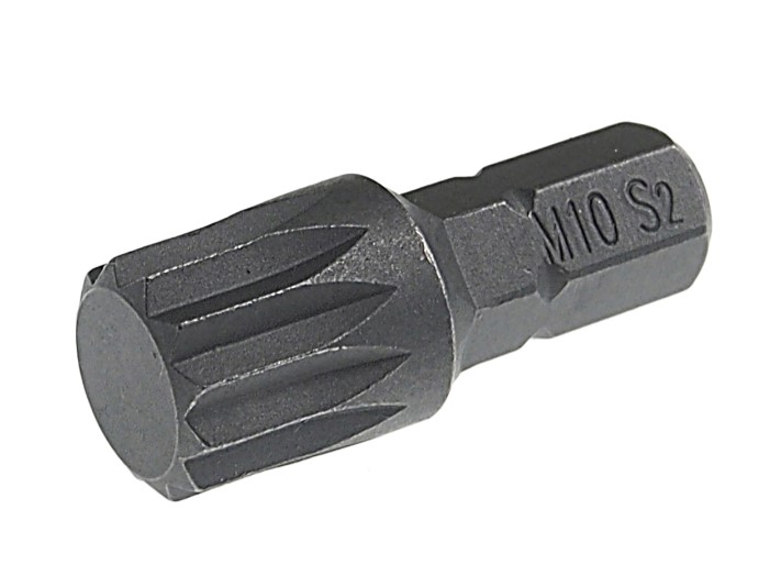 Вставка 1/4"DR SPLINE М10x25мм JTC