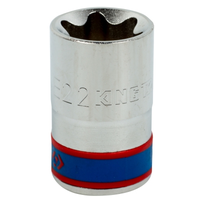 KING TONY Головка торцевая TORX Е-стандарт 1/2", E22, L = 39 мм