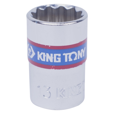 KING TONY Головка торцевая стандартная 12гр. 3/8", 13 мм