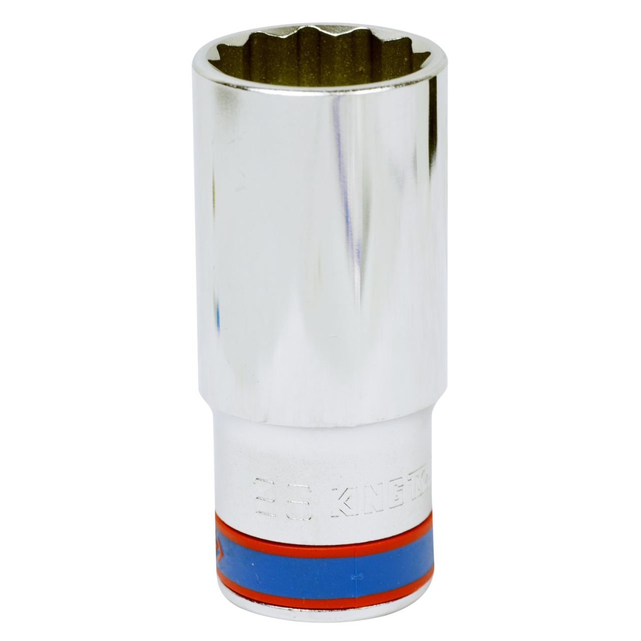 KING TONY Головка торцевая глубокая двенадцатигранная 1/2", 26 мм