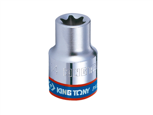 KING TONY Головка торцевая TORX Е-стандарт 3/8", Е8, L = 28 мм