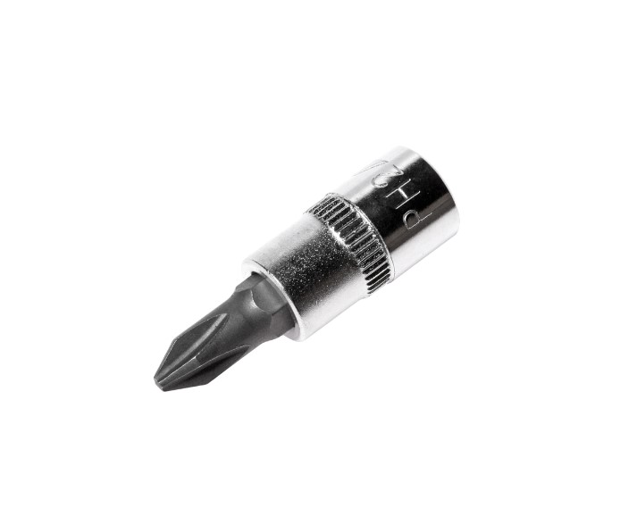 Головка с насадкой PHILIPS 1/4" х PH2, длина 37мм JTC