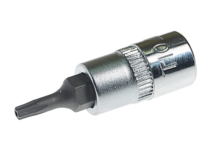 Головка с насадкой TORX с отверстием 1/4" х T10H, длина 37мм JTC