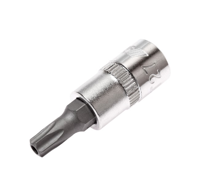 Головка с насадкой TORX с отверстием 1/4" х T27H, длина 37мм JTC