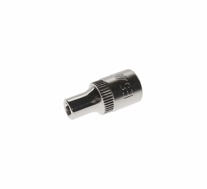 Головка торцевая TORX 1/4" х E5, длина 25мм JTC