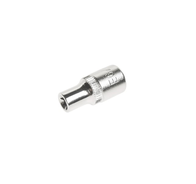 Головка торцевая TORX 1/4" х E6, длина 25мм JTC