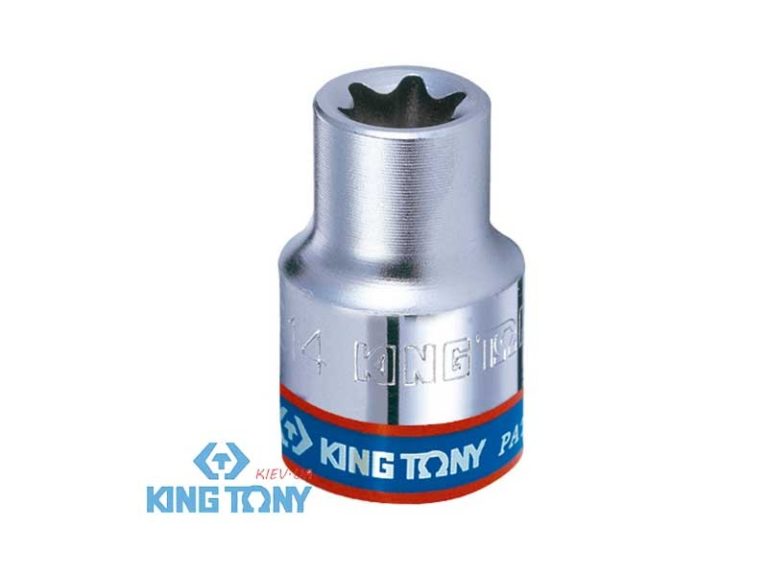 KING TONY Головка торцевая TORX Е-стандарт 3/8", Е16, L = 28 мм