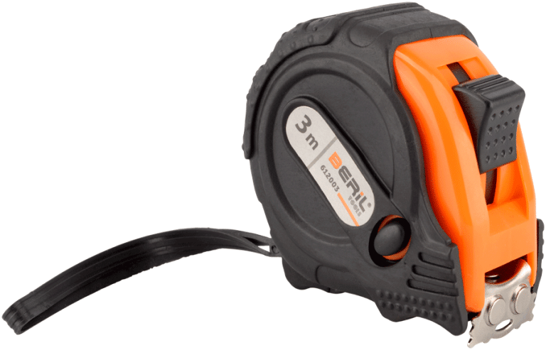 Рулетка 3м (обрезиненый корпус) BERIL