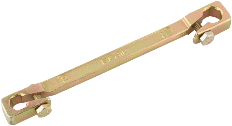 Ключ прокачной 10*12 (с поджимом)(с 2-мя болтами) BERIL