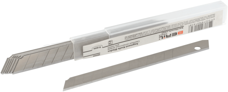 Лезвия для ножей с сегментным лезвием 9 мм (10шт) BERIL