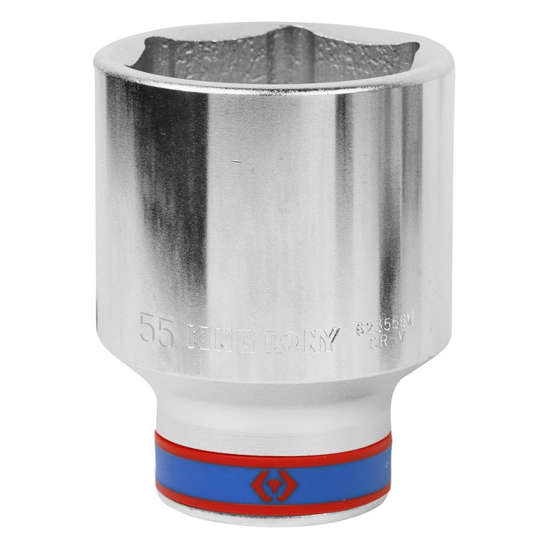 KING TONY Головка торцевая глубокая шестигранная 3/4", 55 мм