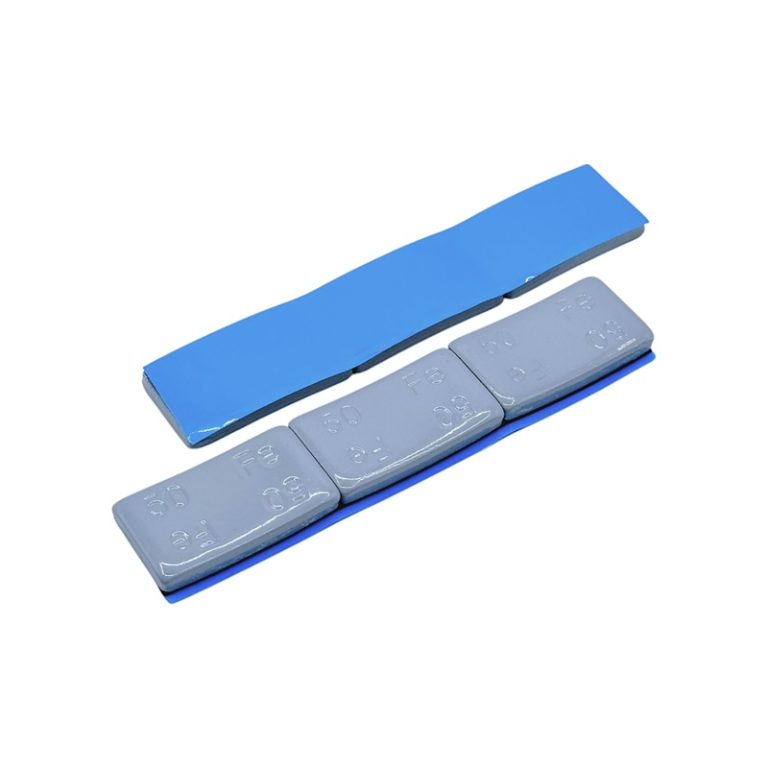 Груза адгезивные FE-150 3×50 гр (Синий скотч) (Zn) (Грузовой) (20 шт.)