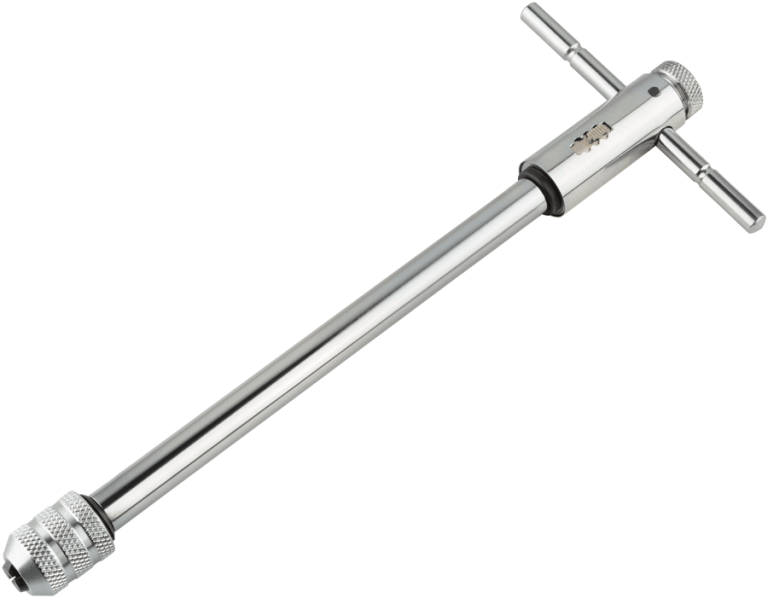 Метчикодержатель Т-обр. M5-М12 (цанговый зажим, трещотка, L=300мм) АвтоDело